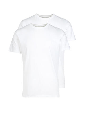 TOM TAILOR | T-Shirt 2-er Pkg. | schwarz