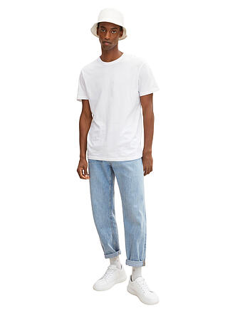 TOM TAILOR | T-Shirt 2-er Pkg. | schwarz