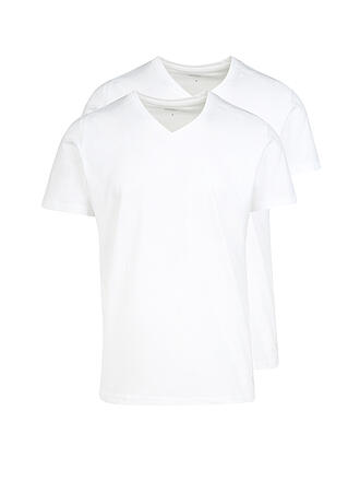 TOM TAILOR | T-Shirt 2er Pkg | weiss