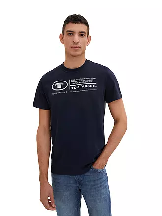TOM TAILOR | T-Shirt Regular Fit | hellblau