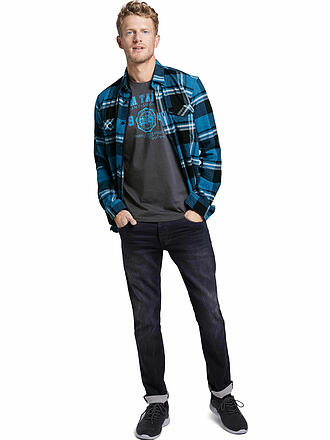 TOM TAILOR | T-Shirt Regular-Fit | grau
