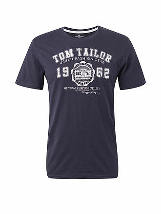 TOM TAILOR | T-Shirt Regular-Fit | blau