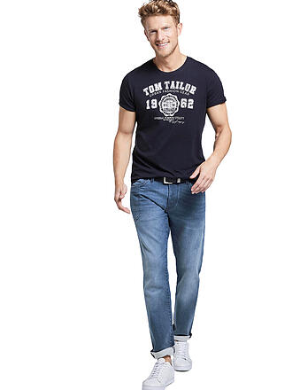TOM TAILOR | T-Shirt Regular-Fit | blau