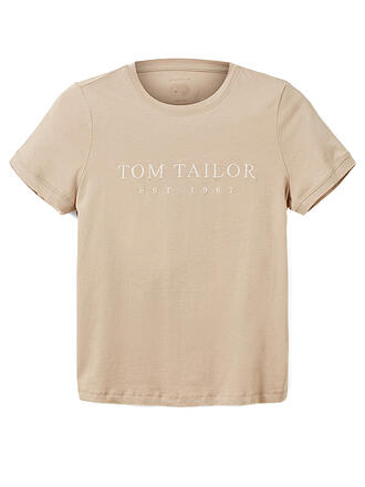 TOM TAILOR | T-Shirt | beige
