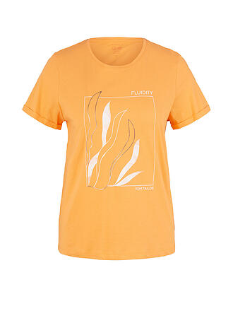 TOM TAILOR | T-Shirt | orange