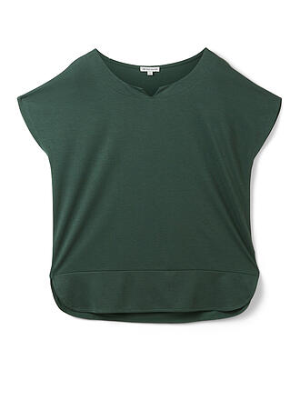 TOM TAILOR | T-Shirt | dunkelgrün