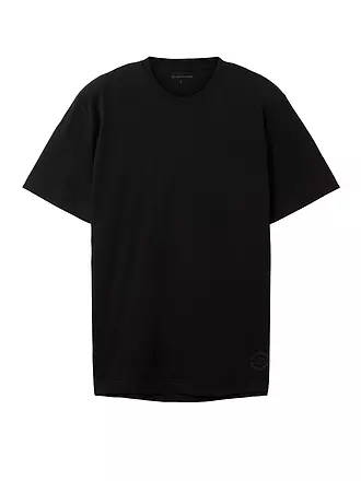 TOM TAILOR | T-Shirt | schwarz