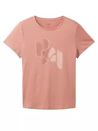 TOM TAILOR | T-Shirt | rosa