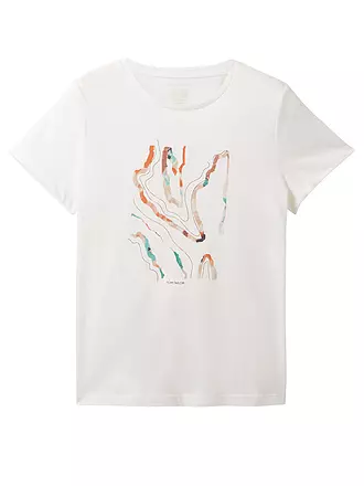TOM TAILOR | T-Shirt | creme