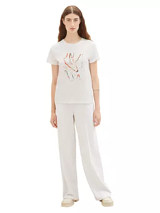 TOM TAILOR | T-Shirt | creme