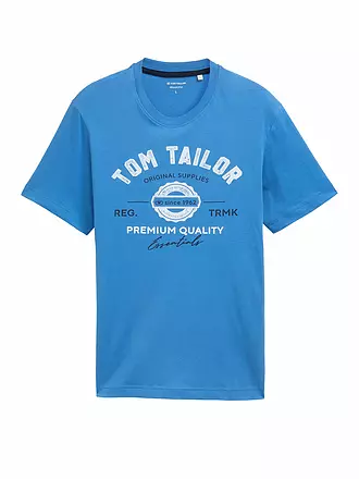 TOM TAILOR | T-Shirt | blau