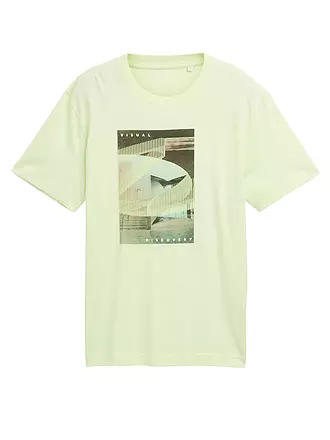 TOM TAILOR | T-Shirt | hellgrün