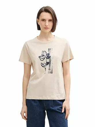 TOM TAILOR | T-Shirt | beige