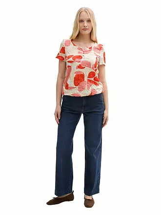 TOM TAILOR | T-Shirt | rot