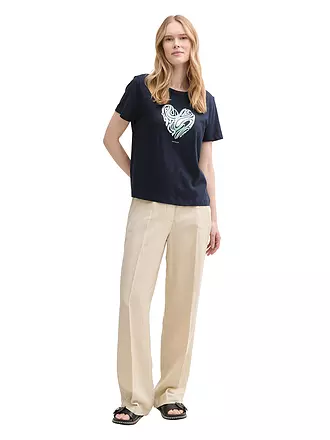 TOM TAILOR | T-Shirt | dunkelblau