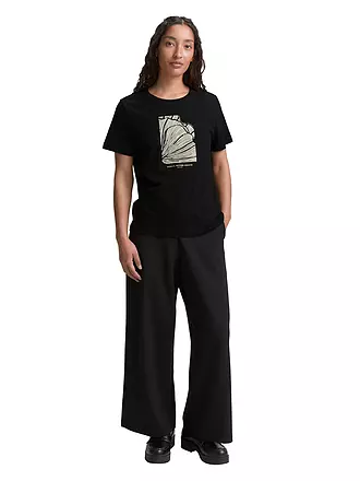 TOM TAILOR | T-Shirt | schwarz