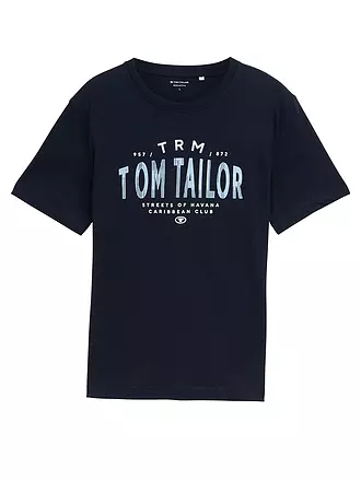 TOM TAILOR | T-Shirt | hellblau