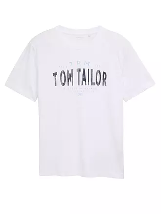 TOM TAILOR | T-Shirt | weiss