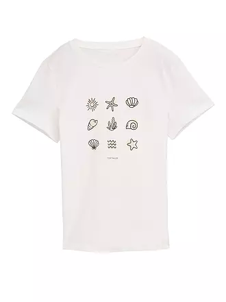 TOM TAILOR | T-Shirt | weiss