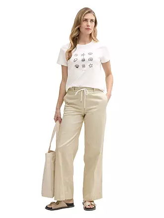 TOM TAILOR | T-Shirt | weiss