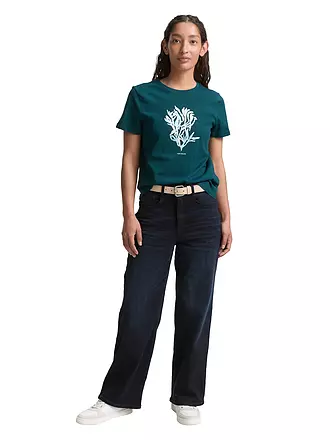 TOM TAILOR | T-Shirt | petrol