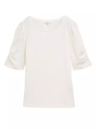 TOM TAILOR | T-Shirt | weiss