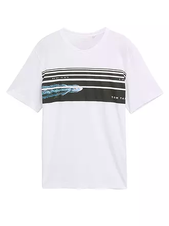 TOM TAILOR | T-Shirt | weiss