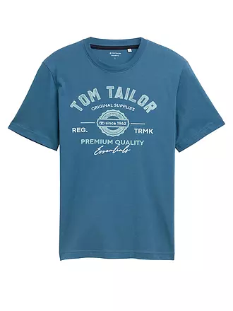 TOM TAILOR | T-Shirt | blau