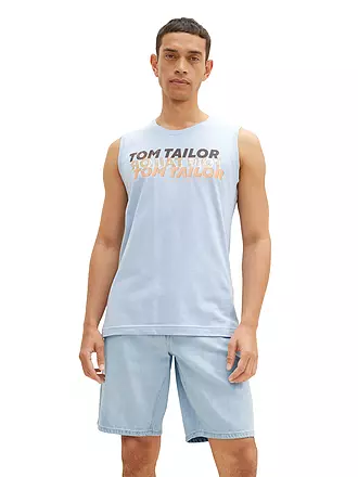 TOM TAILOR | Tanktop | blau