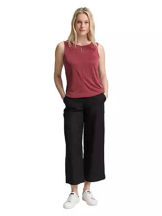 TOM TAILOR | Top | dunkelrot