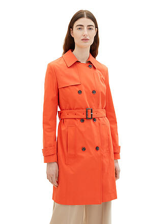 TOM TAILOR | Trenchcoat | rot
