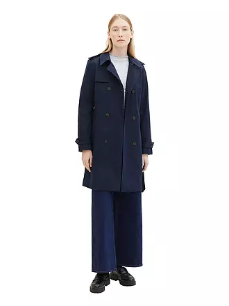 TOM TAILOR | Trenchcoat | blau