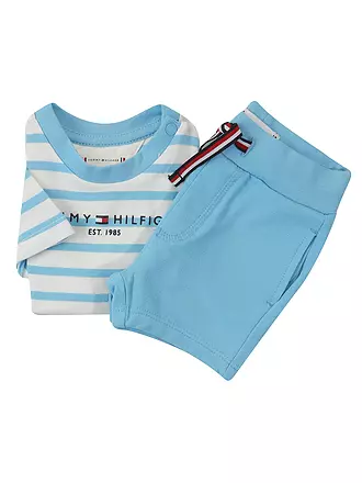 TOMMY HILFIGER | Baby Set T-Shirt und Shorts 2-teilig | blau