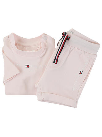 TOMMY HILFIGER | Baby Set T-Shirt und Shorts 2-teilig | rosa