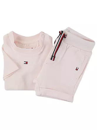 TOMMY HILFIGER | Baby Set T-Shirt und Shorts 2-teilig | rosa
