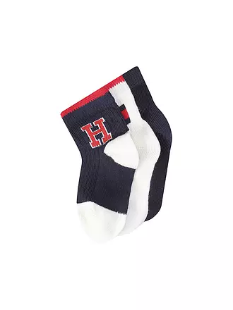 TOMMY HILFIGER | Baby Socken 3er Pkg. classic khaki | dunkelblau