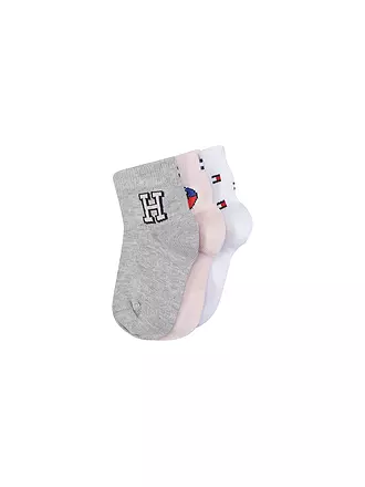 TOMMY HILFIGER | Baby Socken 3er Pkg. tommy original | rosa