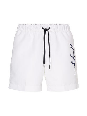 TOMMY HILFIGER | Badeshorts | weiß
