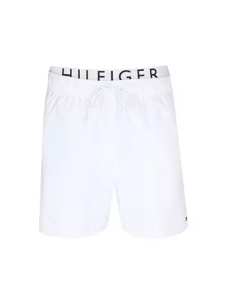 TOMMY HILFIGER | Badeshorts | weiss