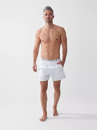 TOMMY HILFIGER | Badeshorts | weiss