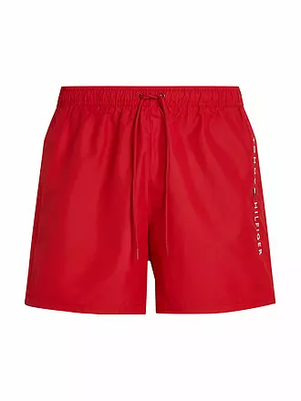 TOMMY HILFIGER | Badeshorts | rot