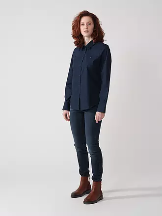 TOMMY HILFIGER | Bluse Regular Fit | weiss