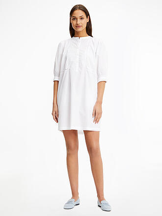 TOMMY HILFIGER | Blusenkleid | weiß