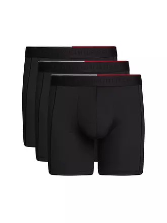 TOMMY HILFIGER | Boxershorts 3er Pkg. Black | blau