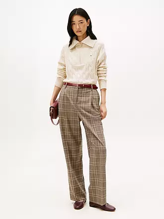 TOMMY HILFIGER | Businesshose | braun