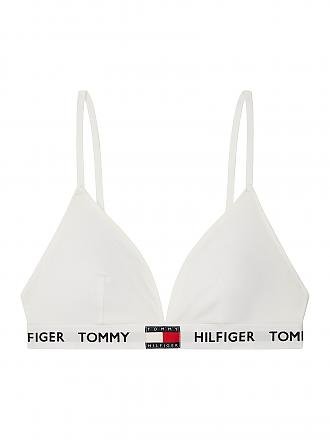 TOMMY HILFIGER | Bustier Padded Triangle BH white | weiß