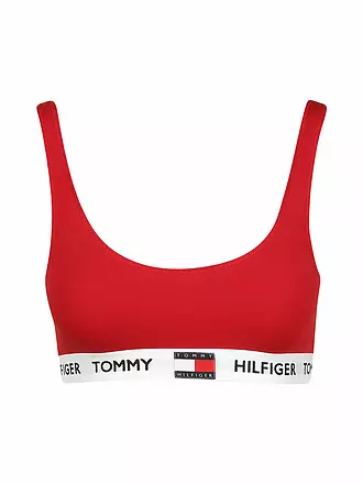 TOMMY HILFIGER | Bustier rot | dunkelblau