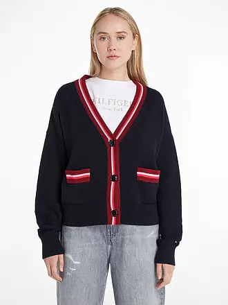TOMMY HILFIGER | Cardigan | dunkelblau