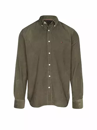 TOMMY HILFIGER | Cordhemd | blau
