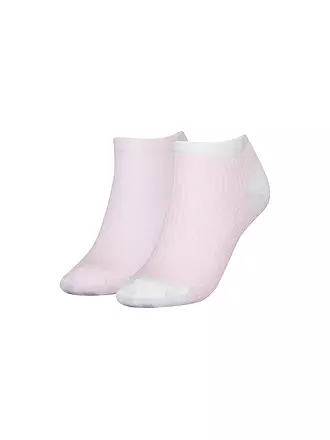 TOMMY HILFIGER | Damen Sneakersocken 2er Pkg light pink | hellblau